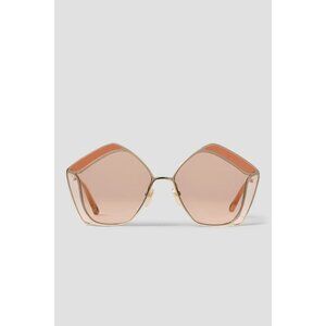 B-30. Chloe Gemma Pentagon Sunglasses Pink